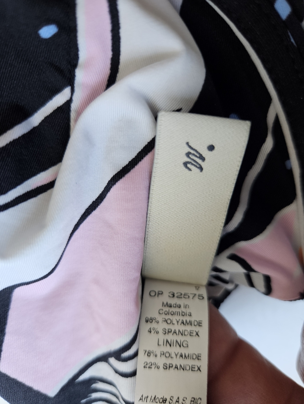 Nwt Majji Reversable Black Ribbed & Tropic Underwire Bra Bikini Top - Picture 14 of 16